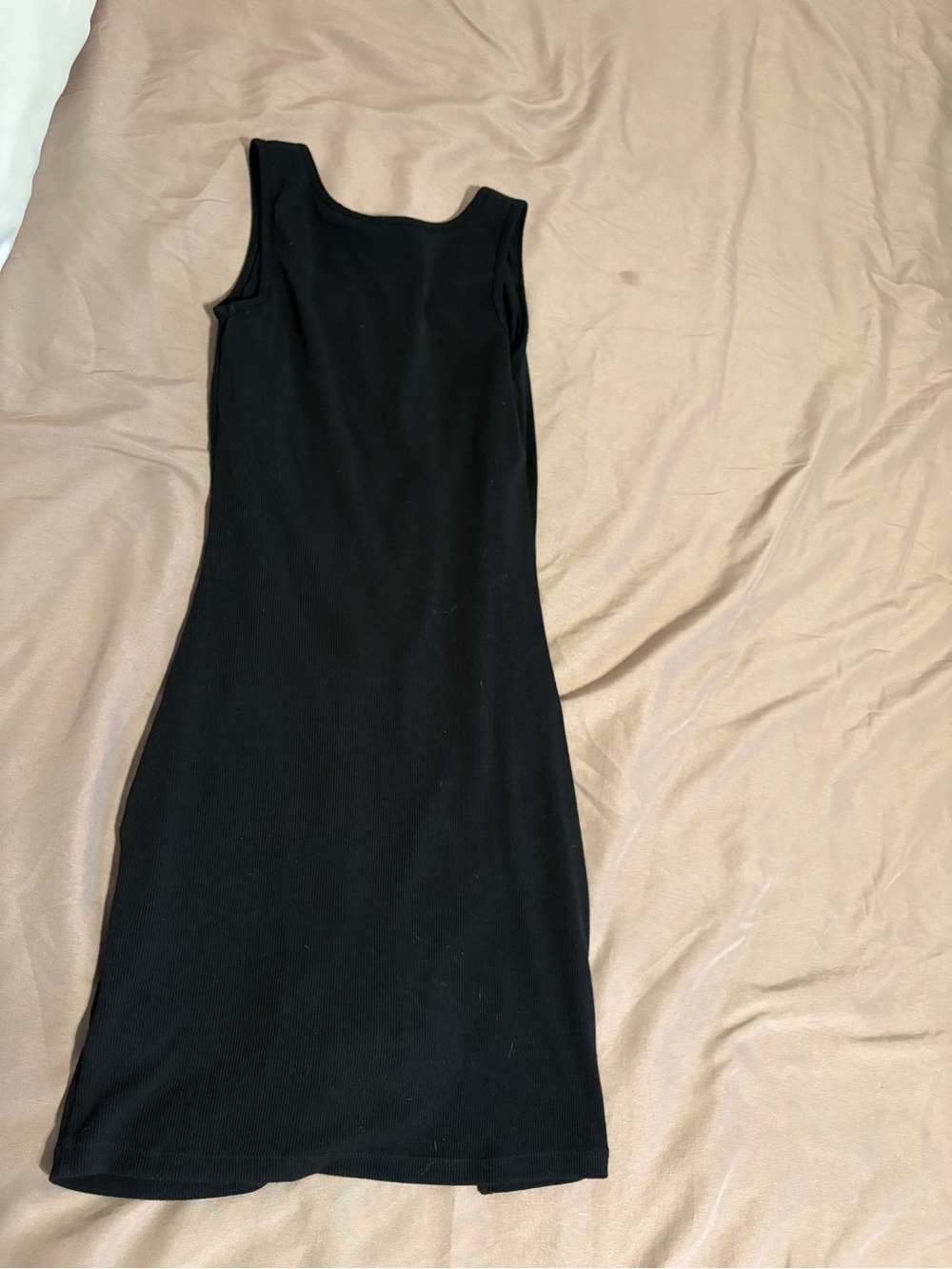 Essential Black Sleeveless Mini Dress - Women